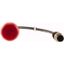 Indicator light, Flat, Cable (black) with M12A plug, 4 pole, 0.5 m, Lens Red, LED Red, 24 V AC/DC thumbnail 2