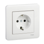 Exxact Primo complete single socket-outlet earthed screwless white thumbnail 4