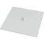 Top plate, closed, IP55, for WxD=1350x600mm, grey thumbnail 3