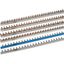 Phase busbar, 1-phase, 16qmm, flat blue, pin, 1m thumbnail 2