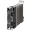 Solid-state relay, 1 phase, 27A, 100-480V AC, with heat sink, DIN rail thumbnail 3