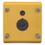 Surface mounting enclosure, 1 mounting location, yellow cover, for illuminated ring thumbnail 9