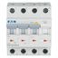 RCD/MCB combination, 16 A, 100 mA, MCB trip characteristic: C, 3p+N, RCD trip characteristic: A thumbnail 9