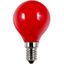 LED E14 Fila Ball G45x75 230V 1W AC Red Non-Dim thumbnail 1