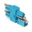 3-way distribution connector 2-pole Cod. I blue thumbnail 1