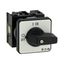 On-Off switch, T0, 20 A, flush mounting, 2 contact unit(s), 3 pole, with black thumb grip and front plate thumbnail 30