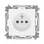 5519H-A02557 03 Single socket outlet , shuttered thumbnail 1