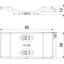 2058UW 82 LGR Counter-trough combinable with double trough 76-82mm thumbnail 2