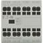 Auxiliary contact module, 4 pole, Ith= 16 A, 1 N/O, 1 N/OE, 1 NC, 1 NCL, Front fixing, Push in terminals, DILA, DILM7 - DILM38 thumbnail 12