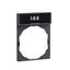 legend holder 30 x 40 mm with legend 8 x 27 mm with marking I-O-II thumbnail 1