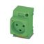 Socket outlet for distribution board Phoenix Contact EO-K/PT/LED/GN 250V 16A AC thumbnail 2