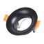 Reto Round Fixed Recessed Light Black thumbnail 1