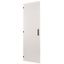 Section door, closed IP55, left or right-hinged, HxW = 1800 x 425mm, grey thumbnail 1