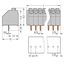 PCB terminal block push-button 1.5 mm² brown thumbnail 2