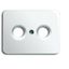1743-24G CoverPlates (partly incl. Insert) carat® Studio white thumbnail 1