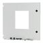 Front door for IZMX16, fixed, HxW=550x600mm, IP55, grey thumbnail 2