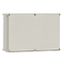 Polyester case with PC-cover, grey 360x180x171mm thumbnail 2