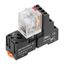 Relay module, 24 V AC, red LED, 2 CO contact (AgNi flash gold-plated)  thumbnail 2