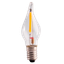 LED Bulb Clear Candle 0.2W E10 8-55V 12Lm 2100K THORGEON thumbnail 2