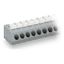 PCB terminal block push-button 2.5 mm² gray thumbnail 1
