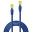 30m RJ45 S/FTP LSZH Network Cable, Blue Cat.6A Plug, Cat.7 raw cable thumbnail 2