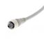 Sensor cable, M12 straight socket (female), 4-poles, A coded, PVC fire thumbnail 3