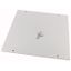 Front cover, +mounting kit, vertical, empty, HxW=600x425mm, grey thumbnail 1