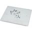 Mounting plate, +mounting kit, for GS 1, vertical, 3p, HxW=400x600mm thumbnail 6
