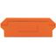 Separator plate 2 mm thick oversized orange thumbnail 1