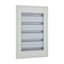 Complete flush-mounted flat distribution board with window, white, 24 SU per row, 5 rows, type C thumbnail 6