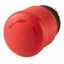 Emergency stop/emergency switching off pushbutton, RMQ-Titan, Mushroom-shaped, 38 mm, Non-illuminated, Turn-to-release function, Red, yellow, RAL 3000 thumbnail 1