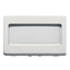 PUSH-BUTTON WITH BACKLIT NAME PLATE 250V ac - NO 10A - 3 MODULES - SYSTEM WHITE thumbnail 1