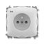 5589A-A02357 S Socket outlet with earthing pin, shuttered, with surge protection thumbnail 1