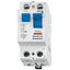 Residual current circuit breaker 40A, 2-p,100mA,type AC,6kA thumbnail 1