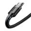 Cable USB A plug - micro USB plug 3.0m QC3.0 Cafule grey+black BASEUS thumbnail 5