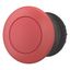 Mushroom actuator, RMQ-Titan, Mushroom, momentary, Mushroom red, red, Blank, Bezel: black thumbnail 3