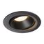 NUMINOS® MOVE DL XL, Indoor LED recessed ceiling light black/black 3000K 40° rotating and pivoting thumbnail 1