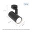 MADARA MINI II GU10 surface mounted black thumbnail 4