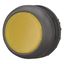 Illuminated pushbutton actuator, RMQ-Titan, Flush, maintained, yellow, Blank, Bezel: black thumbnail 3