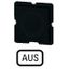 Button plate, black, OFF thumbnail 1