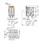 PCB terminal block lever 4 mm² gray thumbnail 6