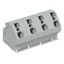 PCB terminal block 4 mm² Pin spacing 10 mm gray thumbnail 3