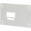 Front plate multiple mounting NZM1, vertical, HxW=200x400mm thumbnail 1