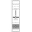 DA17BA Meter board, Field width: 1, Rows: 7, 1100 mm x 300 mm x 215 mm, Isolated (Class II), IP31 thumbnail 17