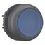 Illuminated pushbutton actuator, RMQ-Titan, Flush, maintained, Blue, Blank, Bezel: black thumbnail 13
