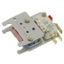 Fuse-base, high speed, 400 A, AC 1000 V, DIN 00, DIN 000, DIN, IEC, fixed centre fuse base (80mm) thumbnail 3