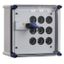 Power enclosure RCCB 40A 30mA + 3x25A+busbar thumbnail 1