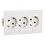 Thorsman - CYB-PS - socket outlet - triple master - 37° - white NCS thumbnail 3