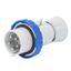 STRAIGHT PLUG HP - IP66/IP67/IP68/IP69 - 3P+N+E 16A 200-250V 50/60HZ - BLUE - 9H -  FAST WIRING thumbnail 2