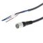 Sensor cable, M8 straight socket (female), 3-poles, PVC robot cable, I thumbnail 1